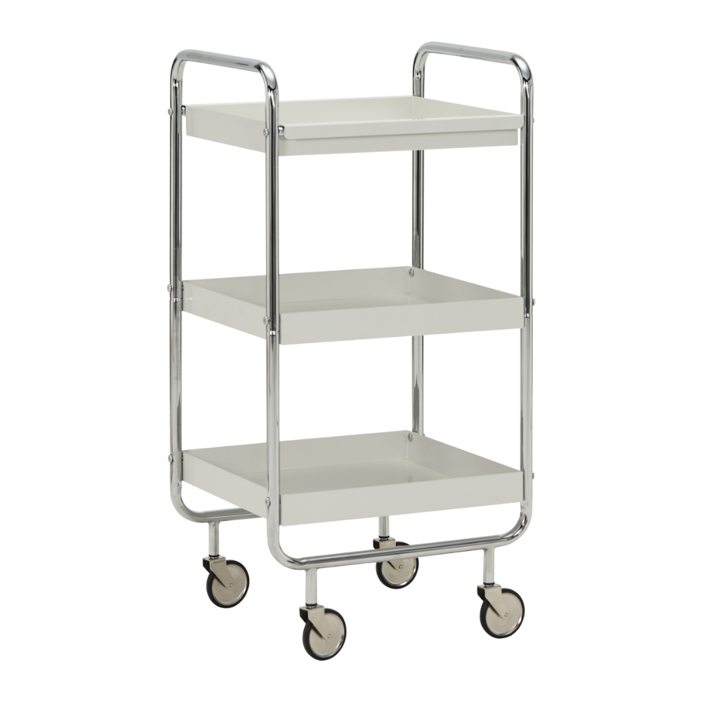 Rullebord, Sølv Finish - L42 cm